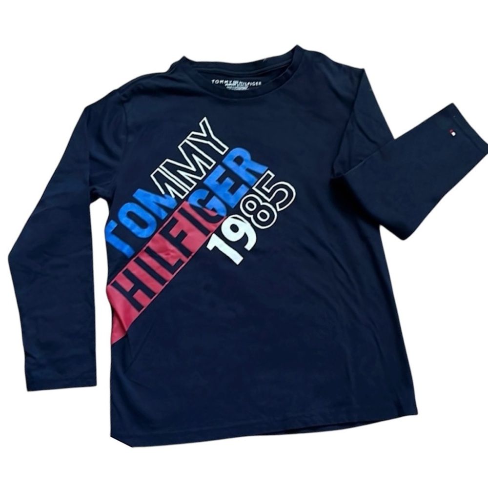 NWOT TOMMY HILFIGER Kids Navy Long Sleeve Shirt